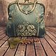 Exclusive handbag 'turquoise Rhapsody', Valise, Zhukovsky,  Фото №1