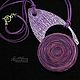 Order Transformer Purple Pendant (671) designer Jewelry. Svetlana Parenkova (parenkova). Livemaster. . Pendant Фото №3