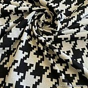 Материалы для творчества handmade. Livemaster - original item Fabric: Moscino crow`s foot Jersey. Handmade.