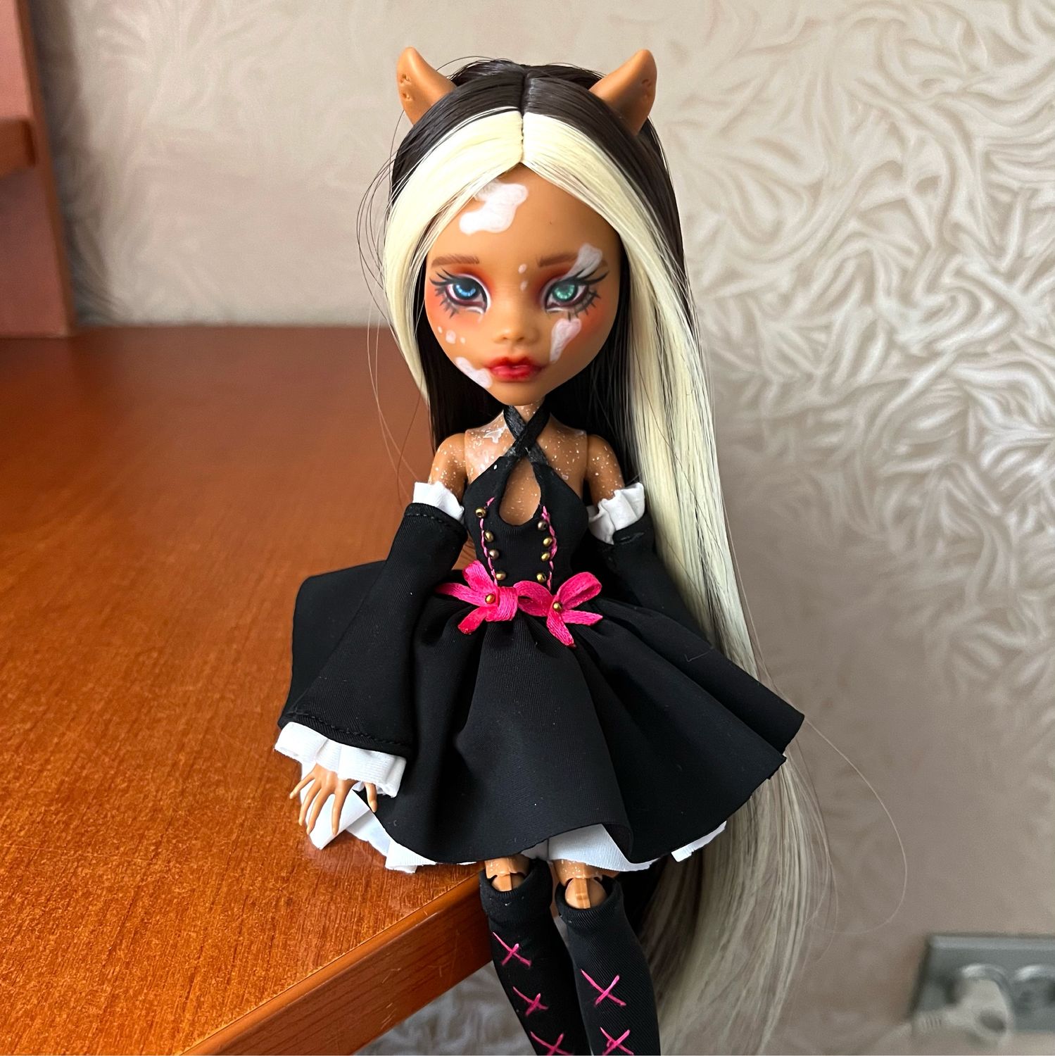 Кукла Монстер Хай ооак / Monster High OOAK в интернет-магазине Ярмарка  Мастеров по цене 8000 ₽ – USHDARU | Кукла Кастом, Белгород - доставка по  России