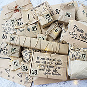 Сувениры и подарки handmade. Livemaster - original item Harry Potter Advent Calendar for the month gift. Handmade.