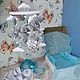 Мобиль в кроватку "слоник". Мобили на кроватку. Baby_dreams_arm. Ярмарка Мастеров.  Фото №6
