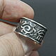 Ring made of 925 sterling silver Rock Paintings RO0009