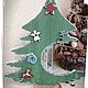 Wooden table Christmas tree 'Scandinavia'. Tree. nikazvereva. Online shopping on My Livemaster.  Фото №2