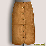 Одежда handmade. Livemaster - original item Straight skirt 