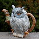 Kettles: Owl. Teapots & Kettles. Mila. Online shopping on My Livemaster.  Фото №2