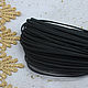 Belarusian dark grey soutache 2,5 mm 1 m. Cords. Ostrov sokrovisch (Anastasiya Graf). Интернет-магазин Ярмарка Мастеров.  Фото №2