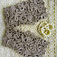 Order Mitts 'the Stone flower' Irish lace. 'Irish lace'  Elena. Livemaster. . Mitts Фото №3