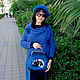 Bag blue ivory / women's felted purse / bag made of wool. Classic Bag. Woolen Zoo. My Livemaster. Фото №6