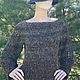 Джемпер "Мохнатый Джо". Джемперы. GLM CROCHET. Интернет-магазин Ярмарка Мастеров.  Фото №2