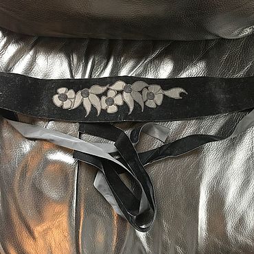 Винтаж ручной работы. Ярмарка Мастеров - ручная работа Пояс Kenzo "Цветы", Франция. Handmade.