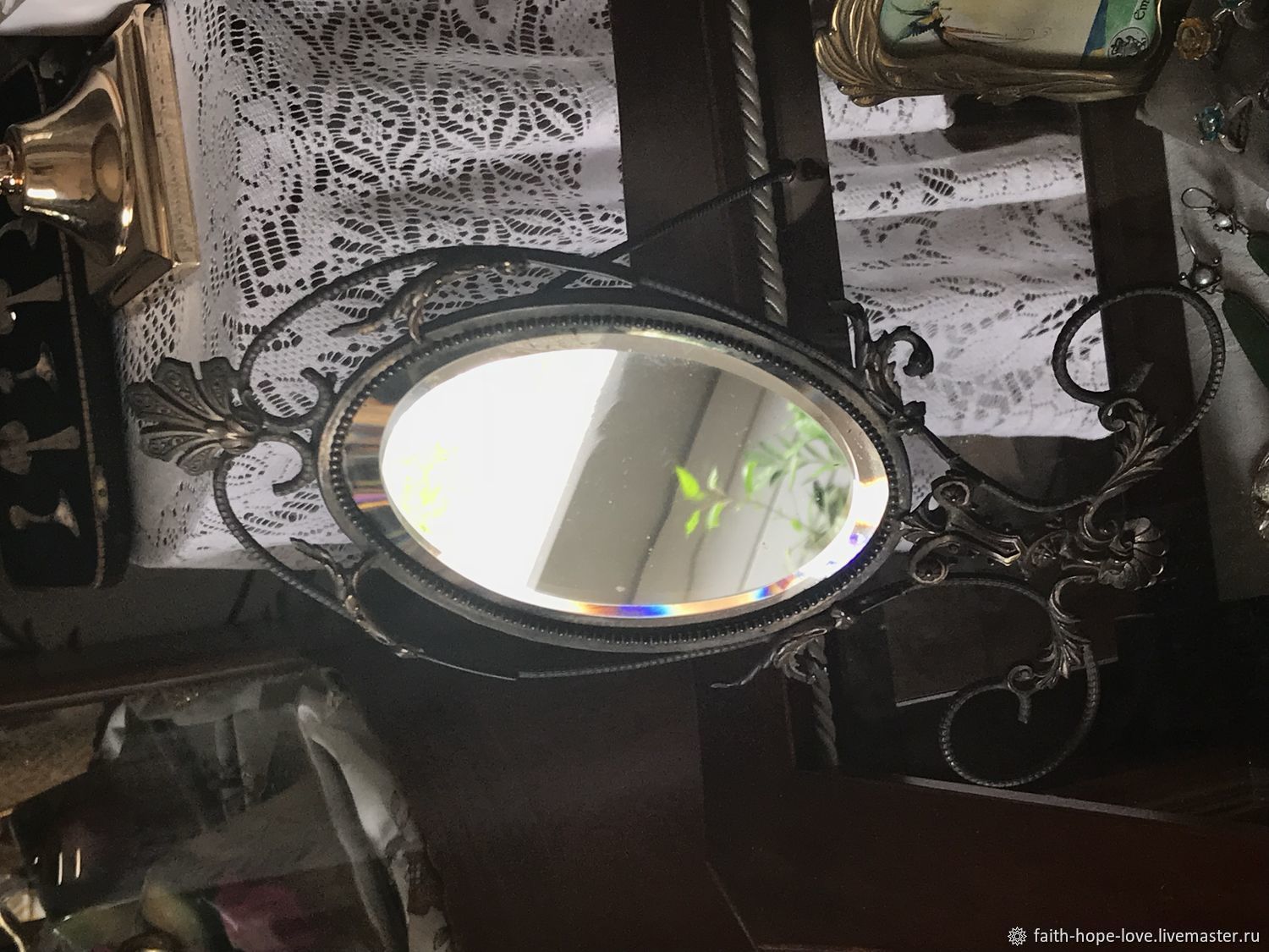 Винтаж: Зазеркалье. Будуарное Французское Зеркало 1840-х годов в ...