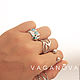 Ring "Cat" (silver, enamel). Rings. VAGANOVA jewelry. My Livemaster. Фото №5