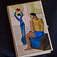 Clutch book 'Girl on the Ball' by Pablo Picasso. Clutches. BookShelf. My Livemaster. Фото №5