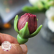 Материалы для творчества handmade. Livemaster - original item Silicone Soap Mold Rosebuds with Sepals. Handmade.