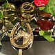 Hook 'For luck', bronze, Holland. Vintage hooks. 'Gollandskaya Vest-Indskaya kompaniya'. Интернет-магазин Ярмарка Мастеров.  Фото №2