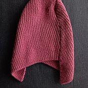 Stockinette knit fingerless gloves Hand Warmers