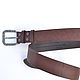 Order  TITANIUM leather Belt for men. Leathercrat Products (REViOR). Livemaster. . Straps Фото №3
