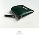  Кожаный кошелек бумажник на молнии Emerald green. Кошельки. Stitch & Leather. Ярмарка Мастеров.  Фото №4