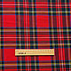 Костюмная ткань шотландка Royal Stewart | Купить ткань в клетку. Ткани. Купи-ткани. Интернет-магазин Ярмарка Мастеров.  Фото №2