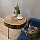 A coffee table from a saw cut. Tables. Mitkin_workshop. My Livemaster. Фото №5