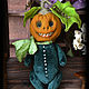 Order Little Pumpkin Teddy, pumpkin, pumpkin Halloween, Halloween gift. Zlata's fantasy dolls. Livemaster. . Stuffed Toys Фото №3