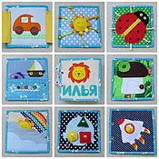 Куклы и игрушки handmade. Livemaster - original item Quiet soft book. Handmade.