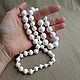 Tusk beads, galtovannye (L680), Necklace, Nakhabino,  Фото №1