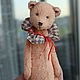 Розовый мишка Тедди с воротничком. Мишки Тедди. Сай Ирина (teddy and toys). Ярмарка Мастеров.  Фото №6