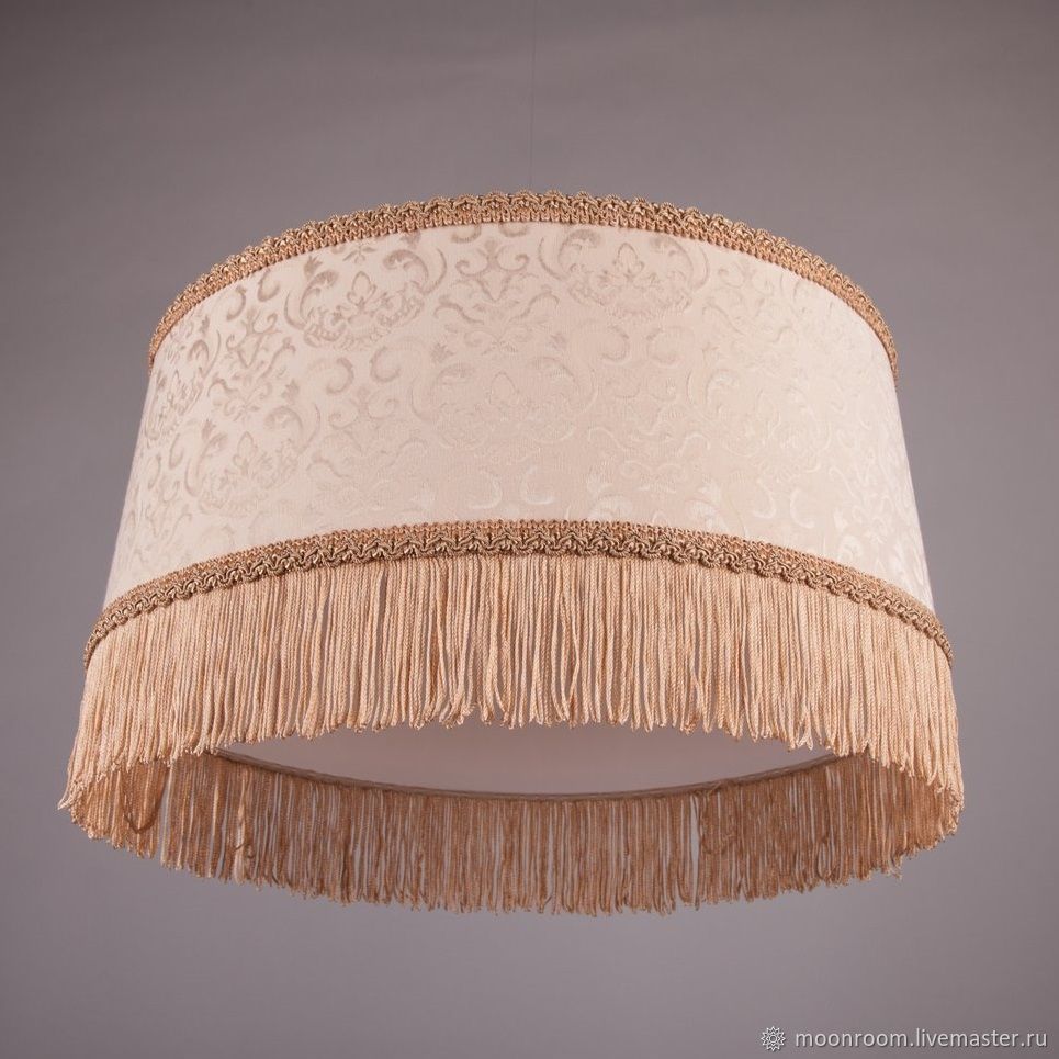 Ceiling lampshade " Cylinder in retro style", Lampshades, Moscow,  Фото №1