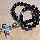 Rosary bracelet 33 beads made of black sandalwood and 925 sterling silver. Rosary. marusjy. My Livemaster. Фото №4