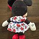 Винтаж: Мягкая игрушка Минни-маус Disney. Игрушки винтажные. Екатерина кетикет. Ярмарка Мастеров.  Фото №5
