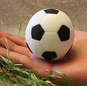 Косметика ручной работы handmade. Livemaster - original item Handmade Soap Soccer Ball Men`s Gifts. Handmade.