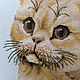 Painting cross stitch Red cat, cross stitch. Pictures. sweet-home11. Online shopping on My Livemaster.  Фото №2
