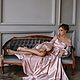 Bride's morning dress, Eva boudoir dress . Negligee & Lingerie. ANLace studio. My Livemaster. Фото №6
