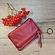 Women's small leather wallet, Wallets, Arkhangelsk,  Фото №1