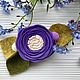 Headband 'rose with pampushkami', Gift for newborn, Moscow,  Фото №1