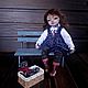 boudoir doll: Papier-mache doll Mobile doll 24 cm, Boudoir doll, Beloretsk,  Фото №1