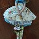 Текстильная кукла в стиле  "тильда": Весна, Куклы Тильда, Москва,  Фото №1