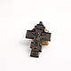 Orthodox cross made of wood with individual inscription. Pendants. Spirit of tree. Online shopping on My Livemaster.  Фото №2