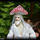 Jointed doll: Gnome Grandfather Mushroom Fly Agaric, Ball-jointed doll, Kameshkovo,  Фото №1