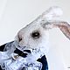 Teddy Animals: March Rabbit. Teddy Toys. Milaniya Dolls (milaniyadolls). My Livemaster. Фото №6