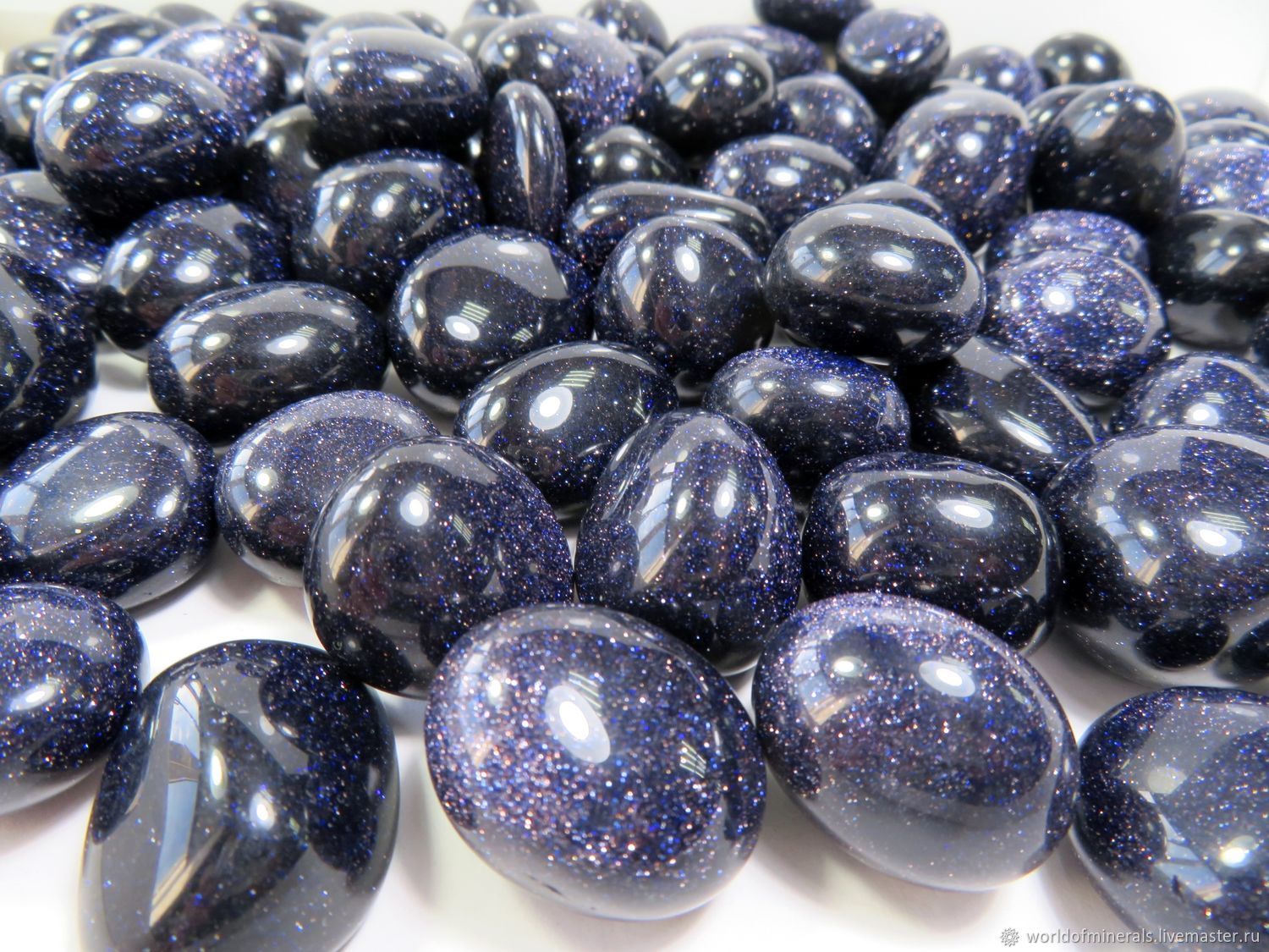 Галтовка авантюрин "ночь Каира" искусственный купить в интернет ...