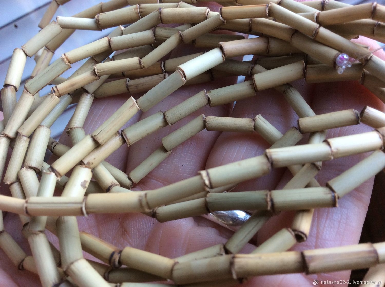 БАМБУКОВЫЕ ТРУБОЧКИ экзотические бусины в интернет-магазине Ярмарка ...