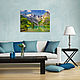 Painting 'Landscape with mountains' 60x80 cm. Pictures. Zhaldak Eduard paintings. My Livemaster. Фото №5