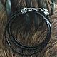 Order Leather braided cord 'Wolves' (5 mm.). h-a-n--t-e-r. Livemaster. . Folk decorations Фото №3