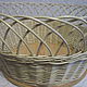 Fruit vase woven from willow vine. Basket. Elena Shitova - basket weaving. My Livemaster. Фото №4