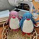 Мягкая игрушка Плюшевый Пингвин ручной работы. Мягкие игрушки. Babylyusha-. Ярмарка Мастеров.  Фото №5