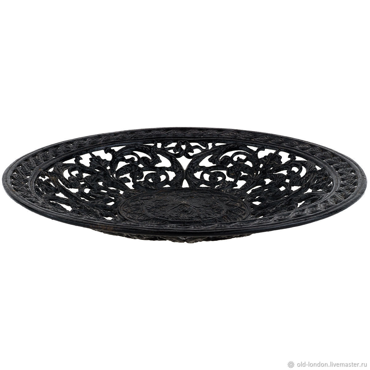 Винтаж: Тарелка настенная декоративная Касли чугун Каслинское литье ...
