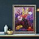 STILL LIFE WITH FLOWERS IN OIL BUY OIL PAINTING STILL LIFE WITH FLOWERS, Pictures, Samara,  Фото №1